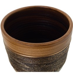 Set de pots de fleurs Alexandra House Living Marron Céramique (3 Pièces)