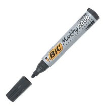 Marqueur permanent Bic Marking 2000 Noir 12 Pièces