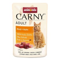 Aliments pour chat Animonda Carny Adult Beef and chicken Viande de bœuf 85 g