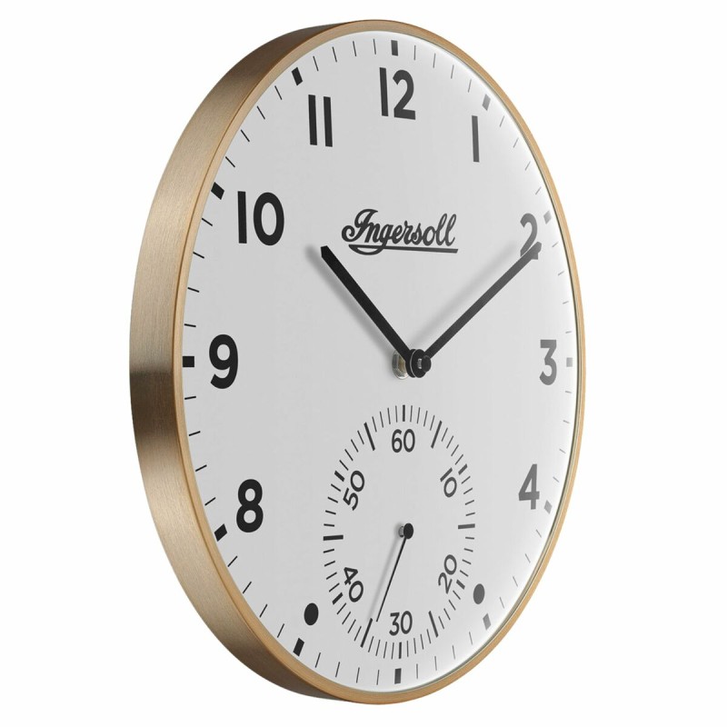 Wall Clock Ingersoll 1892 IC003GW White