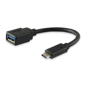 Adaptateur USB-C vers USB Equip 133455 Noir 15 cm