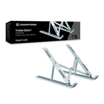 Support de refroidissement pour ordinateur portable Conceptronic Thana Ergo F Aluminium Argenté