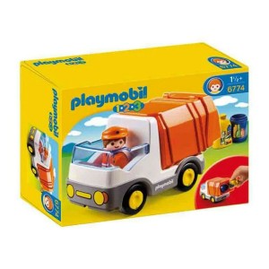 Playset Playmobil 1,2,3 Garbage Truck 6774