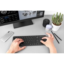 Clavier avec pavé tactile Tracer TRAKLA46367 Noir