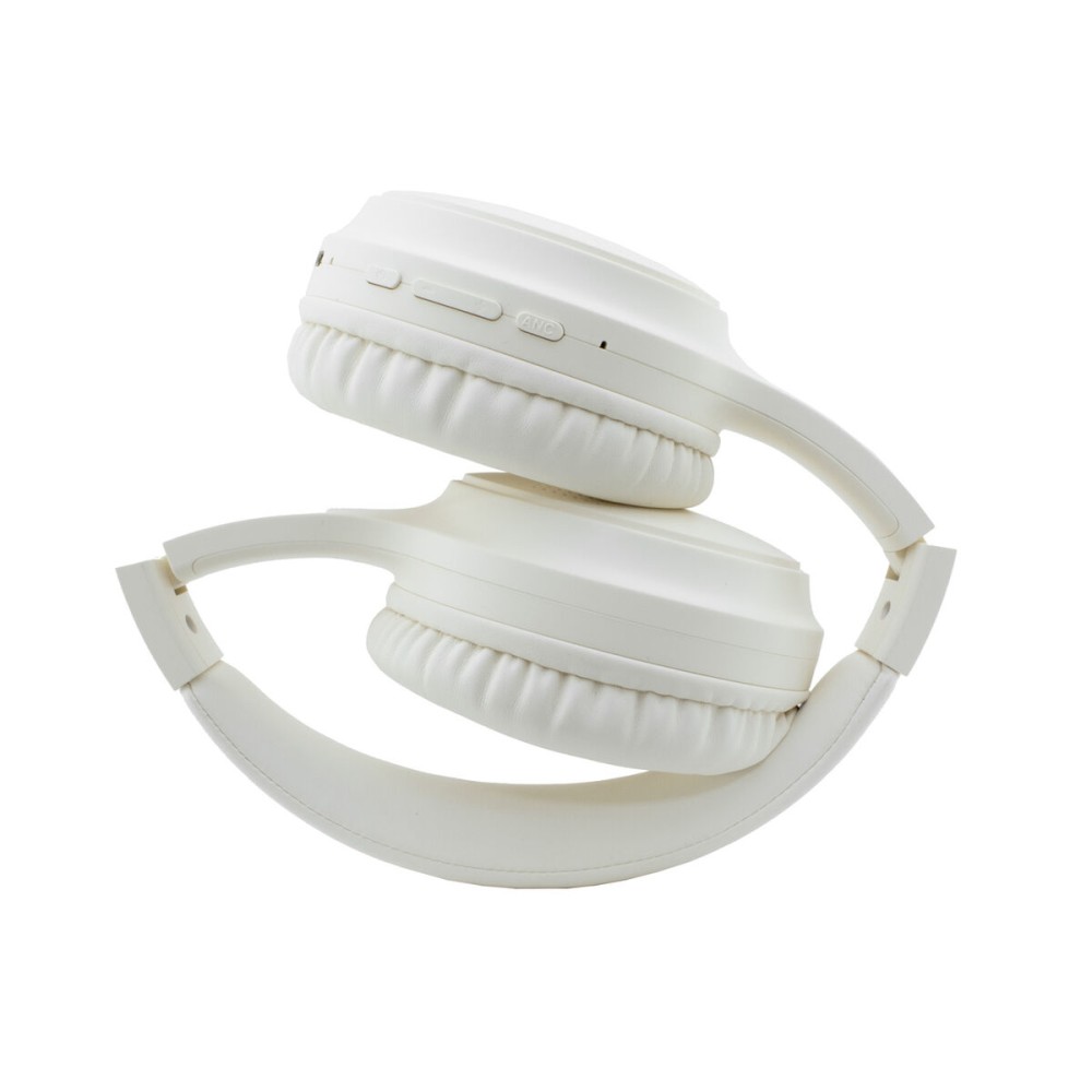 Headphones CoolBox COO-AUB-40WH White