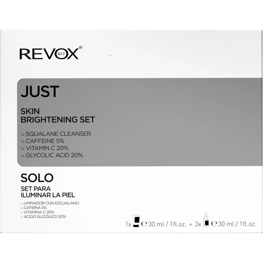 Unisex-Kosmetik-Set Revox B77 Just Skin Brightening 4 Stücke