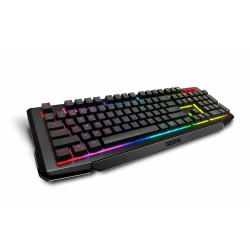 Clavier et Souris Gaming OZONE Noir Espagnol Qwerty