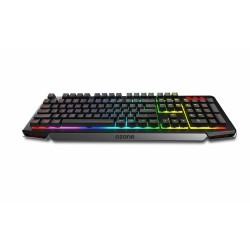 Clavier et Souris Gaming OZONE Noir Espagnol Qwerty