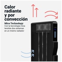 Radiateur Universal Blue 4020B UCRM9004 Noir 2000 W