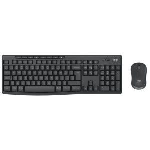 clavier et souris Logitech 920-012077 Graphite Monochrome Anglais EEUU QWERTY