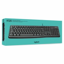 Clavier Logitech Keyboard K120 for Business Noir QWERTY