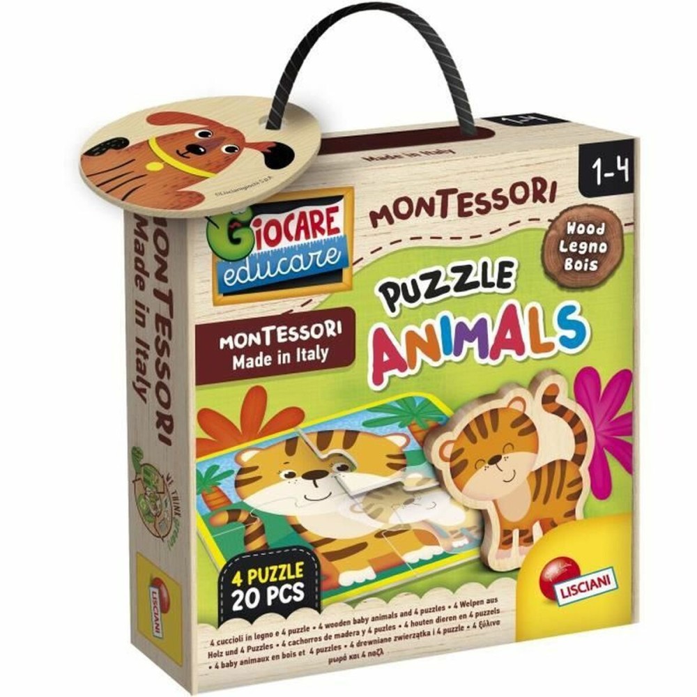 Jouet Educatif Lisciani Giochi Puzzle Animals