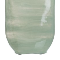 Bottle Green Silver Aluminium Crystal 16 x 10 x 46 cm Decorative