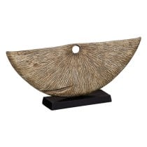 Decorative Figure Brown Black Aluminium 62 x 11 x 27,3 cm