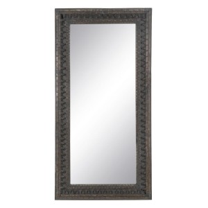 Wall mirror Dark brown Vertical 84 x 4,5 x 169 cm