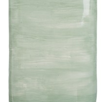 Bouteille Vert Argenté Aluminium Verre 16 x 9 x 54 cm Décorative