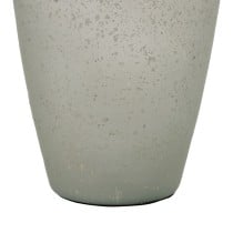 Bouteille Gris Argenté Aluminium Verre 15 x 15 x 46 cm Décorative