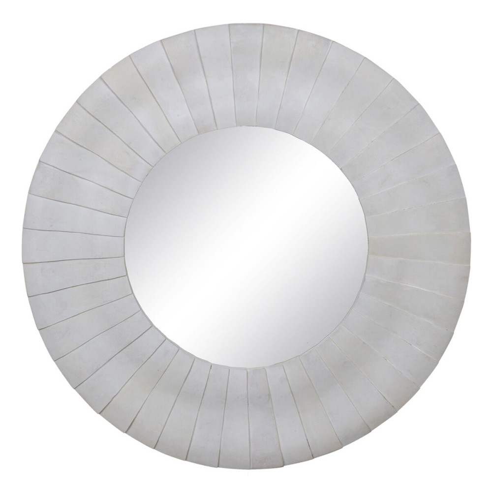 Wall mirror White 102 x 6 x 102 cm