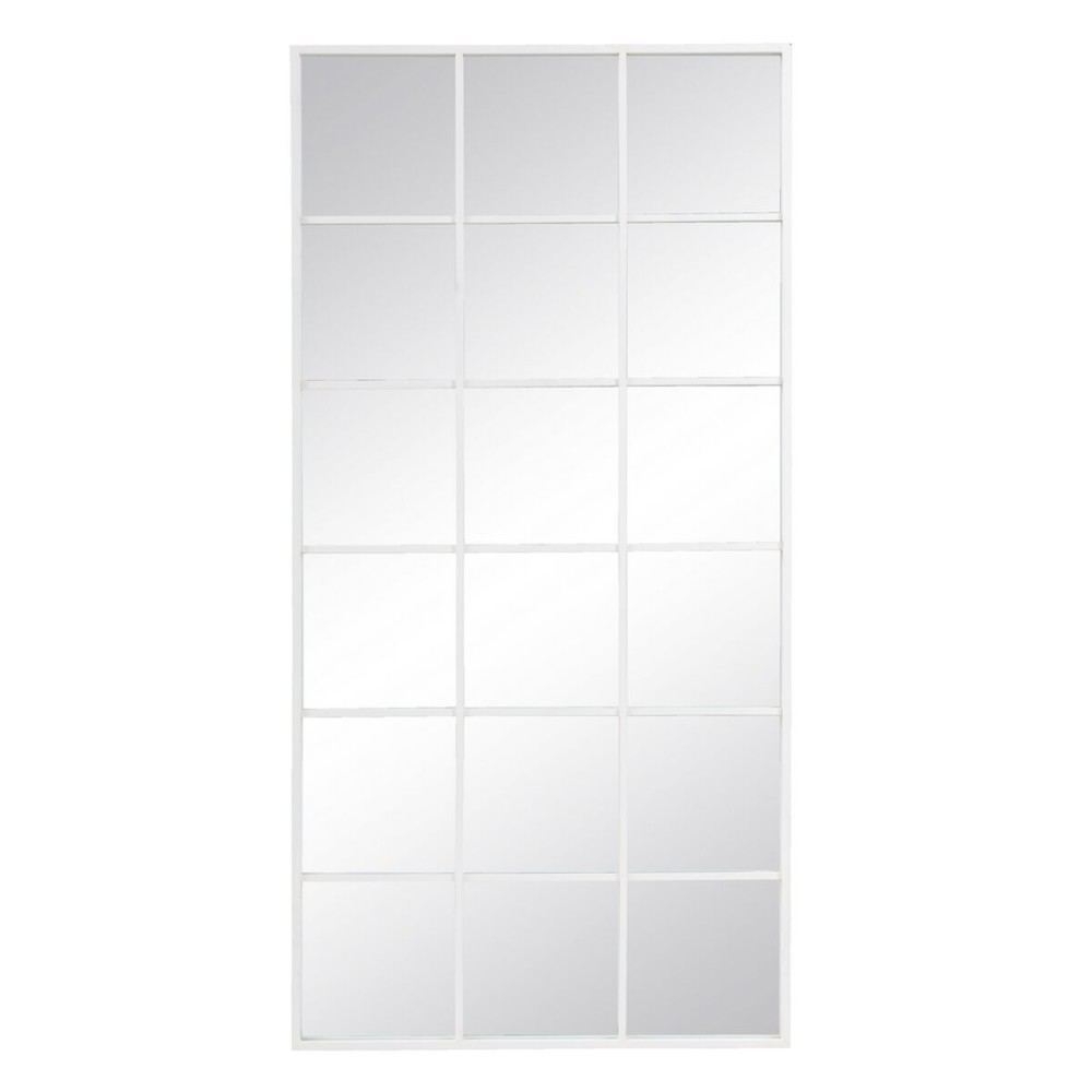 Wall mirror White Vertical Window 90 x 3 x 180 cm