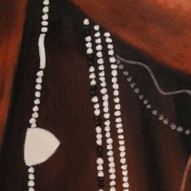 Cadre Noir Crème 100 x 4 x 150 cm