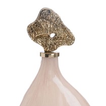 Flasche Creme Gold Aluminium Kristall 23 x 10 x 51 cm Deko