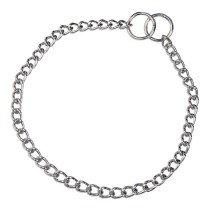 Collier pour Chien Hs Sprenger Argenté 2,5 mm Maillons Torsadé (55 cm)