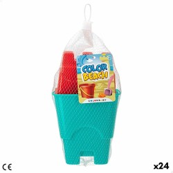 Set de jouets de plage Colorbaby 3 Pièces (24 Unités)