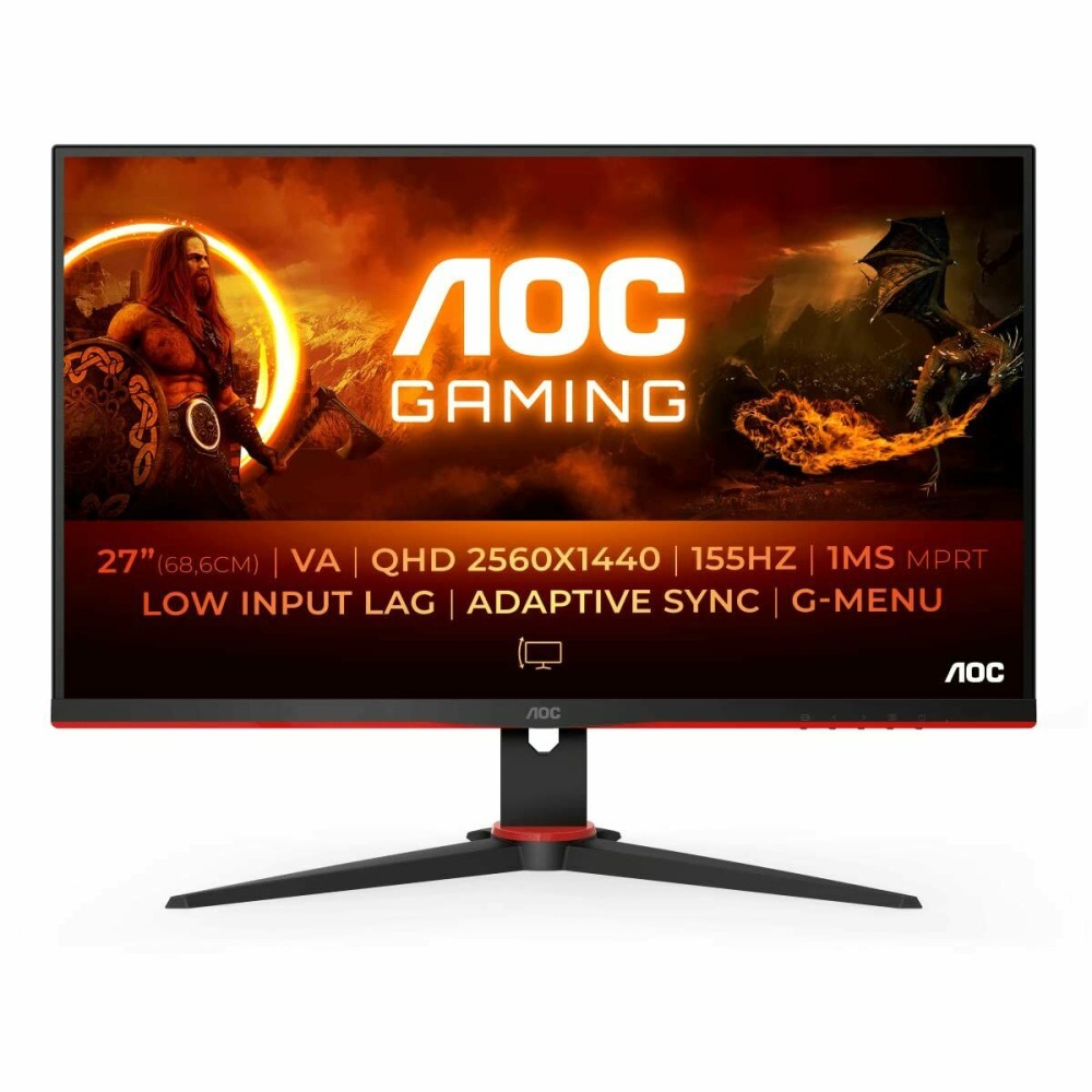 Monitor AOC Q27G2E/BK LCD Quad HD 27"