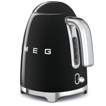 Bouilloire Smeg KLF03PKEU Noir Acier inoxydable 2400 W 1,7 L