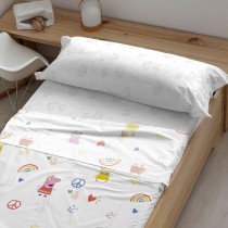 Bedding set Peppa Pig Peace Multicolour 3 Pieces