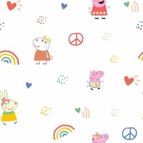 Bettwäsche-Set Peppa Pig Peace Bunt 3 Stücke