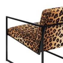 Armchair Black Multicolour 65 x 85 x 73 cm