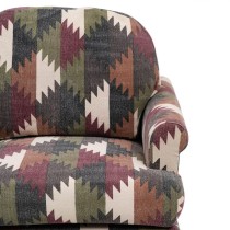 Armchair Green Burgundy 91 x 90 x 95 cm