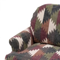 Armchair Green Burgundy 91 x 90 x 95 cm