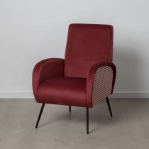 Armchair Black Burgundy 68 x 97 x 86 cm