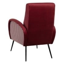 Armchair Black Burgundy 68 x 97 x 86 cm