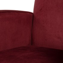 Armchair Black Burgundy 68 x 97 x 86 cm