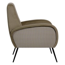 Fauteuil Noir Vert 68 x 97 x 86 cm