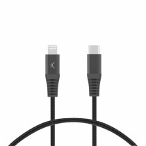 USB-C to Lightning Cable KSIX Black