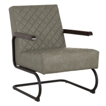 Fauteuil Noir Vert 61 x 70 x 85 cm