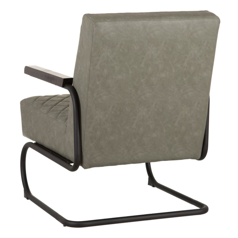 Fauteuil Noir Vert 61 x 70 x 85 cm