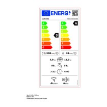 Laveuse - Sécheuse Samsung WD11DG5B15BBEC 1400 rpm 6 Kg 11 Kg