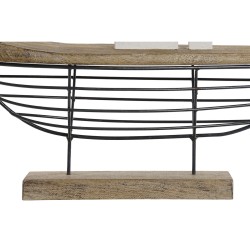 Deko-Figur Home ESPRIT Weiß natürlich Segelboot Matrose Antiker Finish 54 x 15 x 61,5 cm