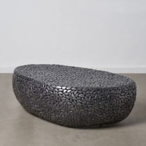 Table Basse Noir 123 x 69 x 41 cm