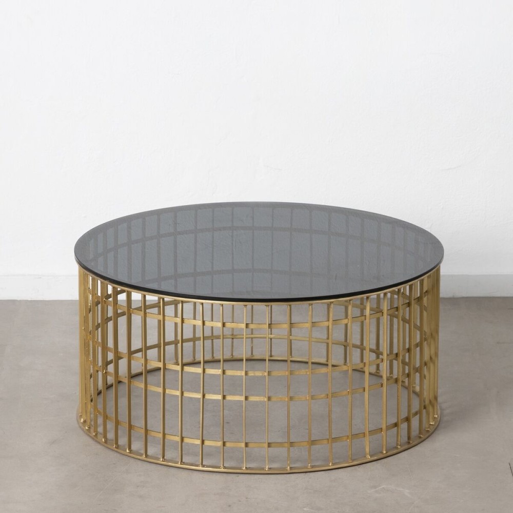 Centre Table Black Golden 91 x 91 x 43 cm