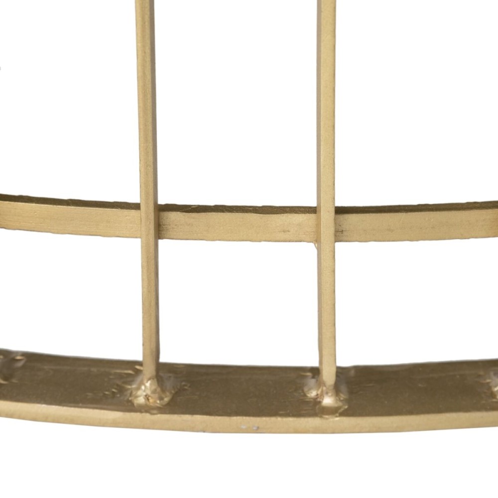 Centre Table Black Golden 91 x 91 x 43 cm