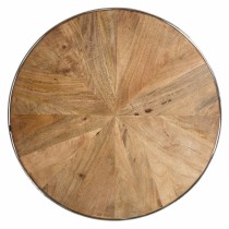 Table Basse Argenté Naturel 100 x 100 x 45 cm (2 Unités)