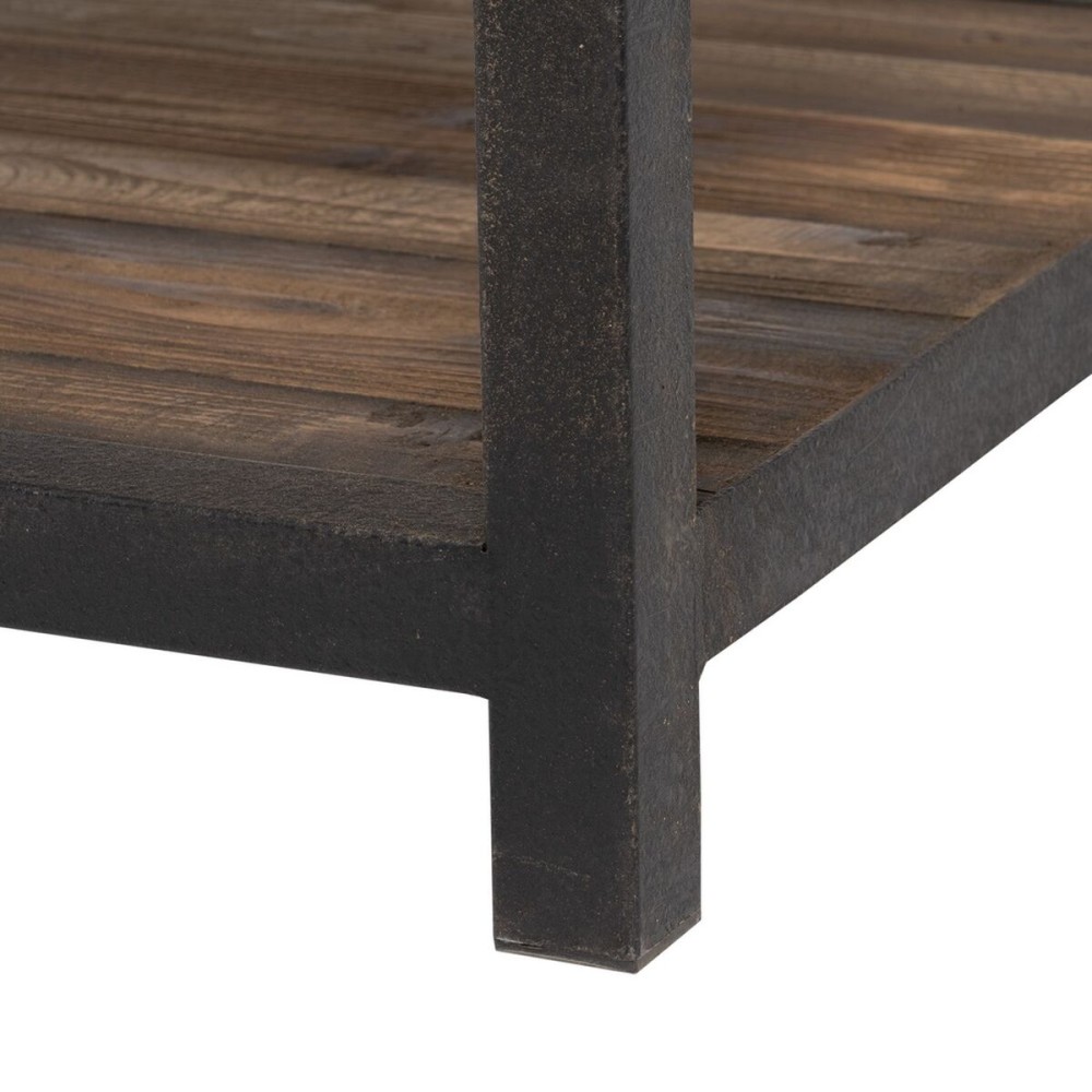 Centre Table Black Natural 165 x 64 x 55 cm