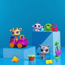 Playset Bandai Littlest Pet Shop SAFARI 8 Pièces