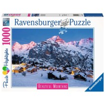 Puzzle Ravensburger 17316 The Bernese Oberland - Switzerland 1000 Pièces